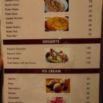 Banjara Restaurant menu